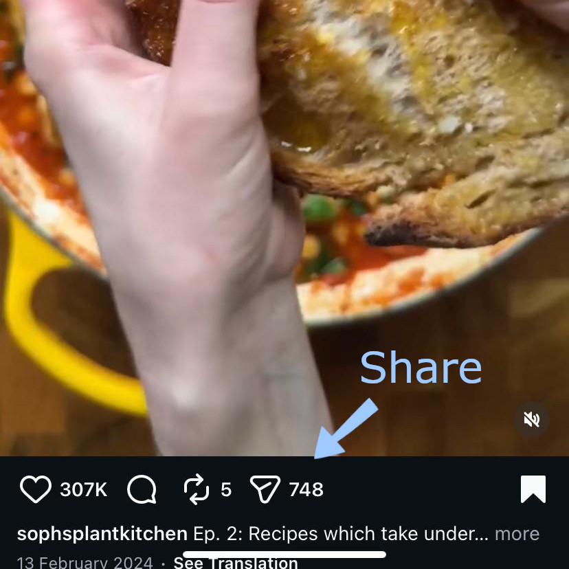 Instagram: Click to share